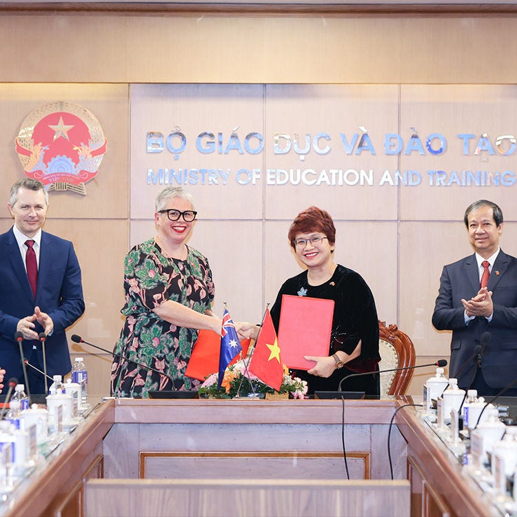 Signing ceremony with Vietnam