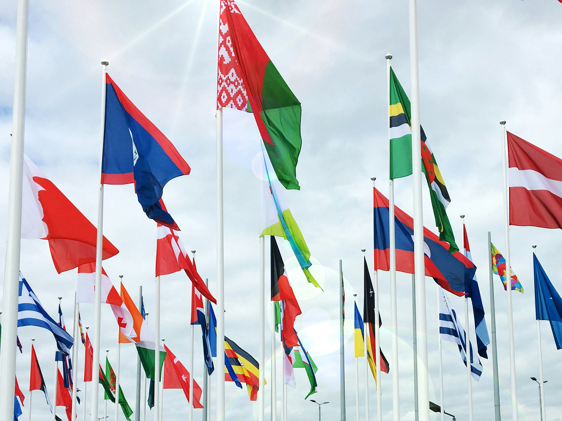 Flags of all different countries