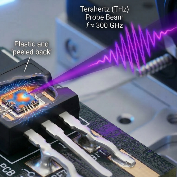 AI generated image of an electronic chip